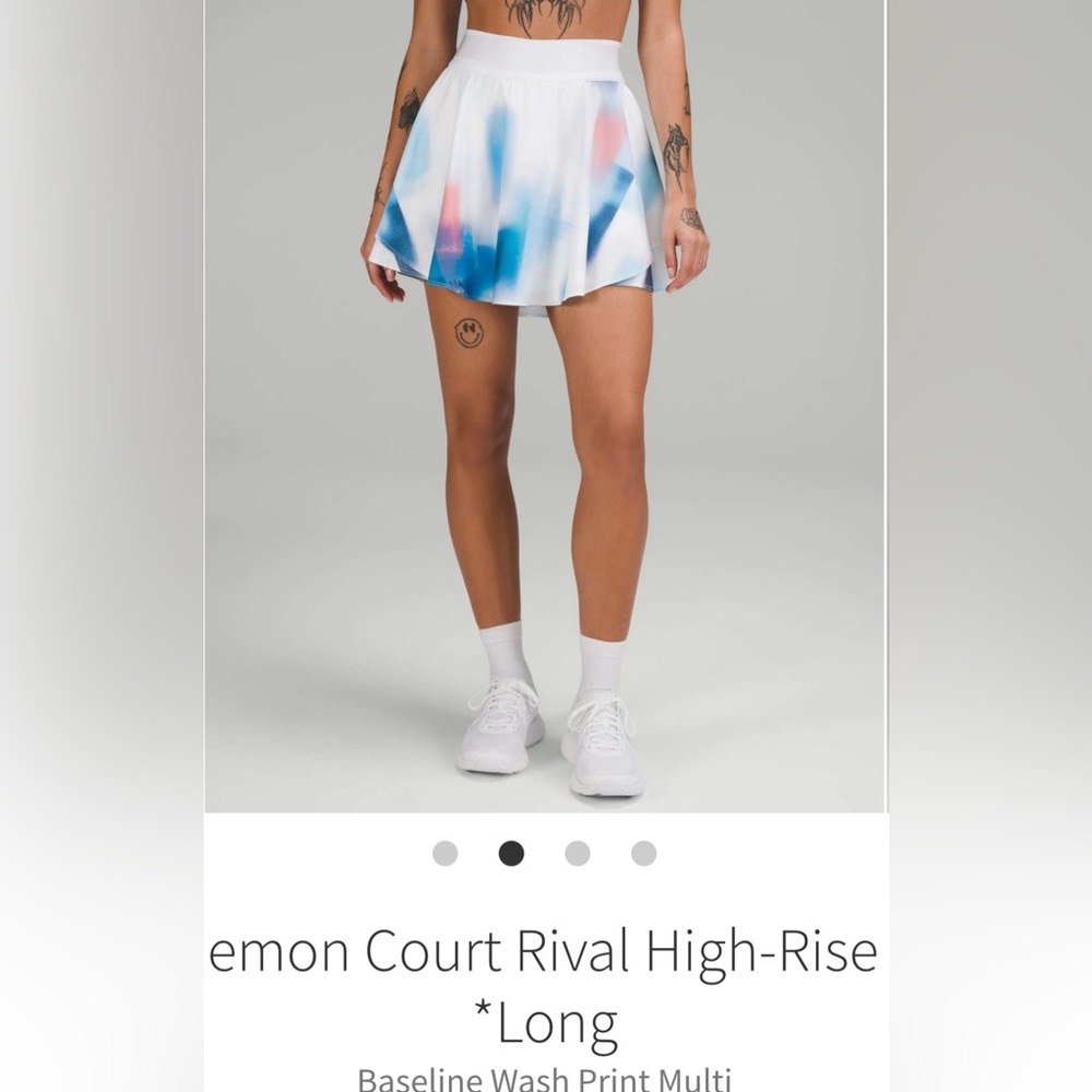 Lululemon Court Rival High-Rise Skirt *Long